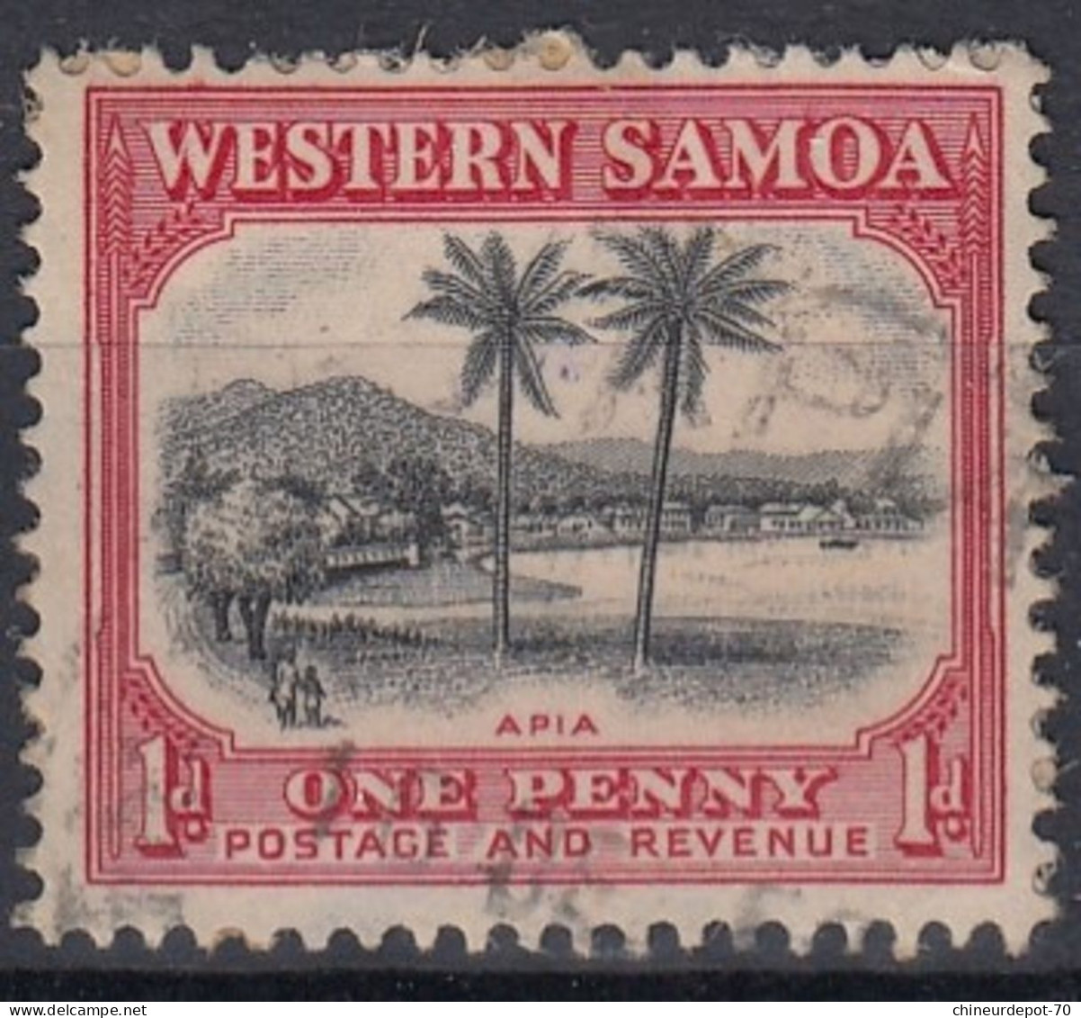 Timbre    Samoa Américaine - American Samoa