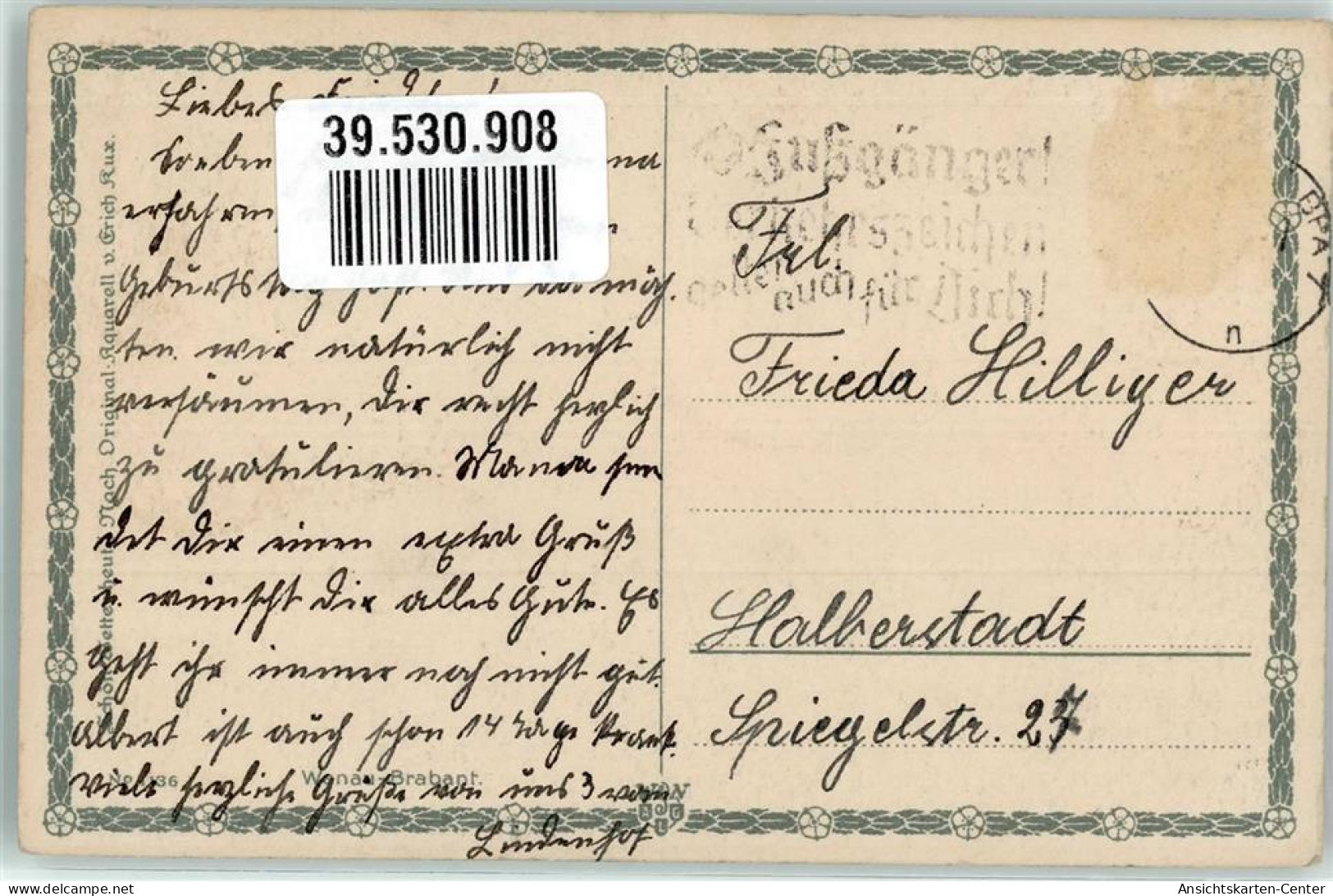 39530908 - Sign. Kux Erich Wenau Brabant Nr.1136 - Other & Unclassified