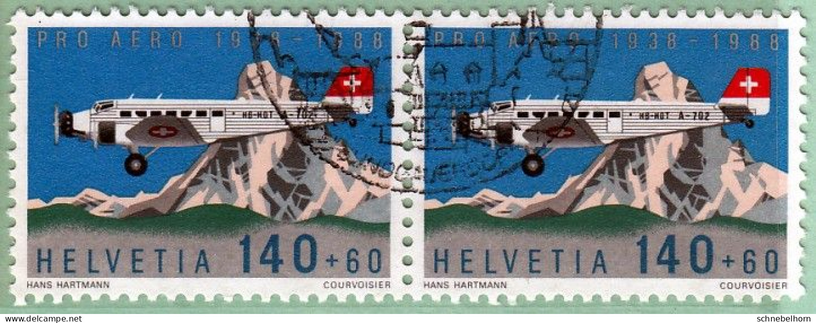 Briefmarken  Schweiz - Usados