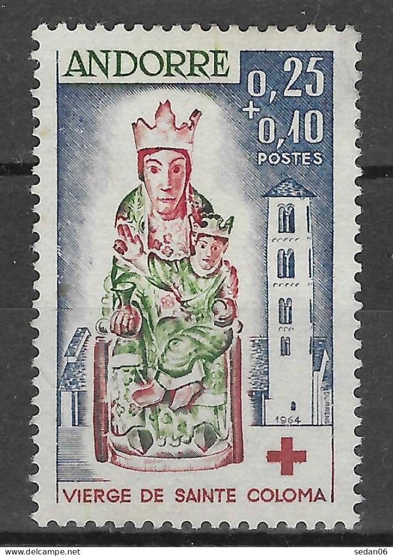 ANDORRE FRANCAIS N°172(*) - Cote 35.00 € - Unused Stamps