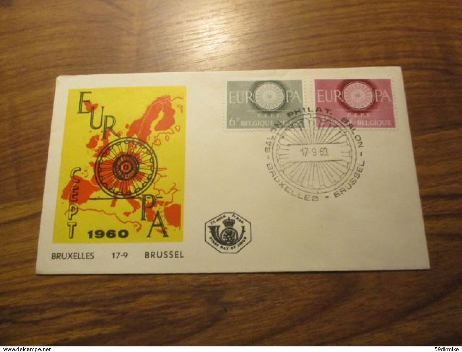 FDC - 1er Jour - Belgique - 1960 - Europa - 1951-1960