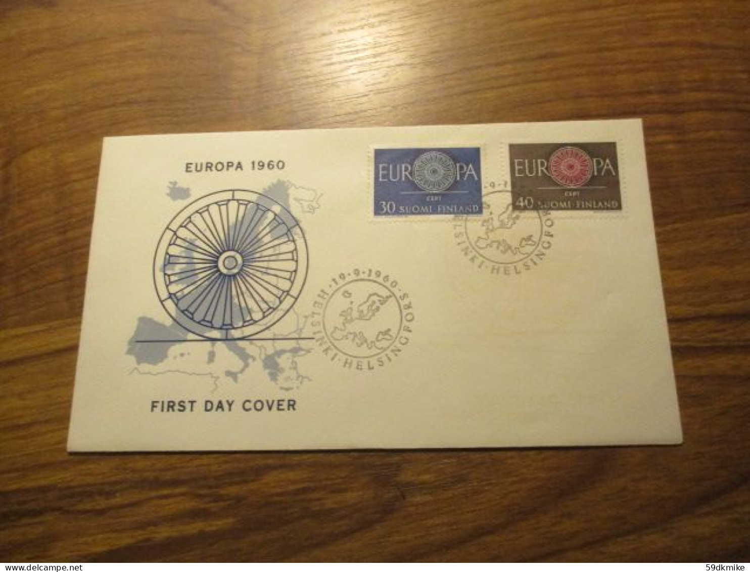 FDC - 1er Jour - Finlande - 1960 - Europa - FDC