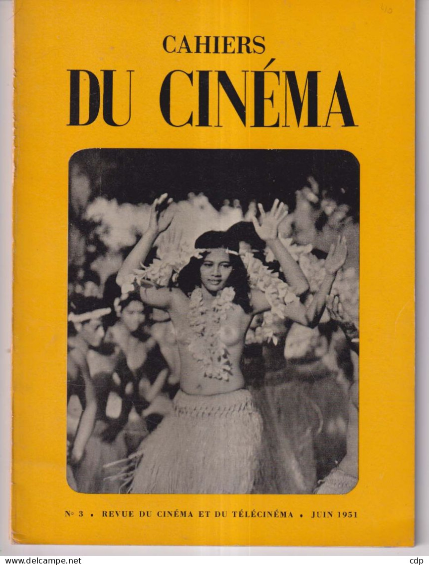 Cahiers Du Cinéma N°3    1951 - Cinéma/Télévision