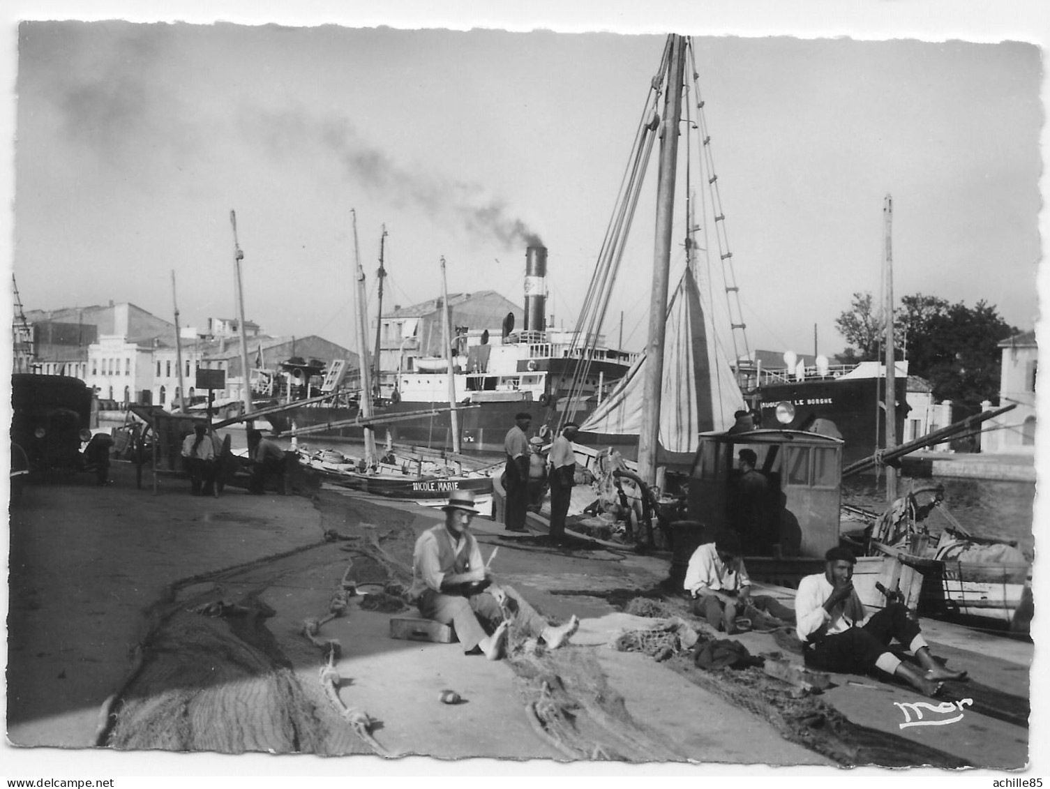 Sete   La Marine  Pêcheurs   Bateaux - Sete (Cette)