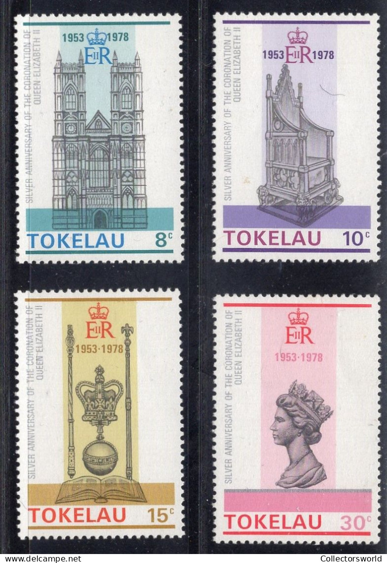 Tokelau Serie 4v 1978 Silver Jubilee Coronation QEII MNH - Tokelau