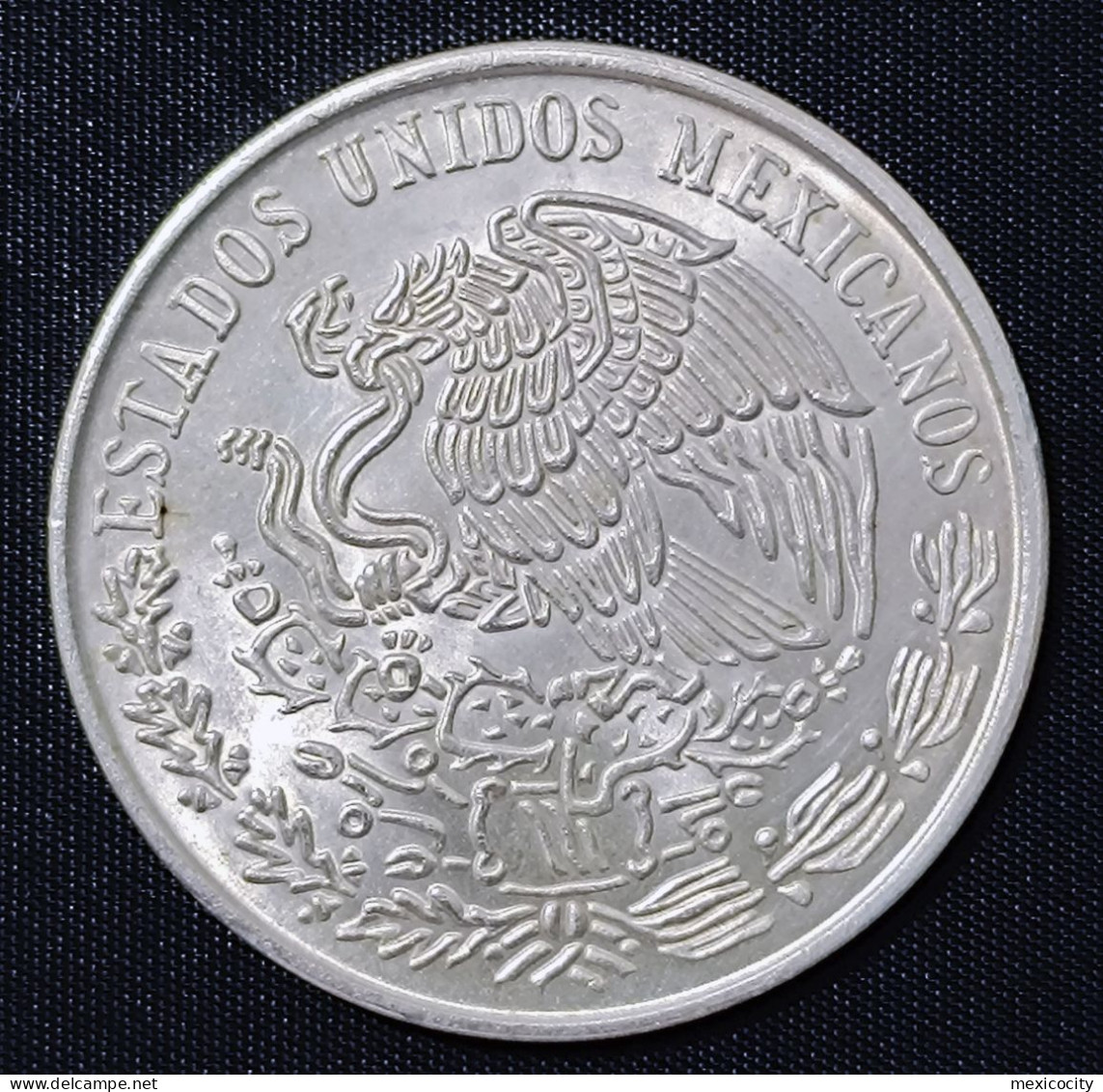 MEXICO 1979 $100 MORELOS .720 Silver Coin, Scarce Date, See Imgs., Nice - Mexico