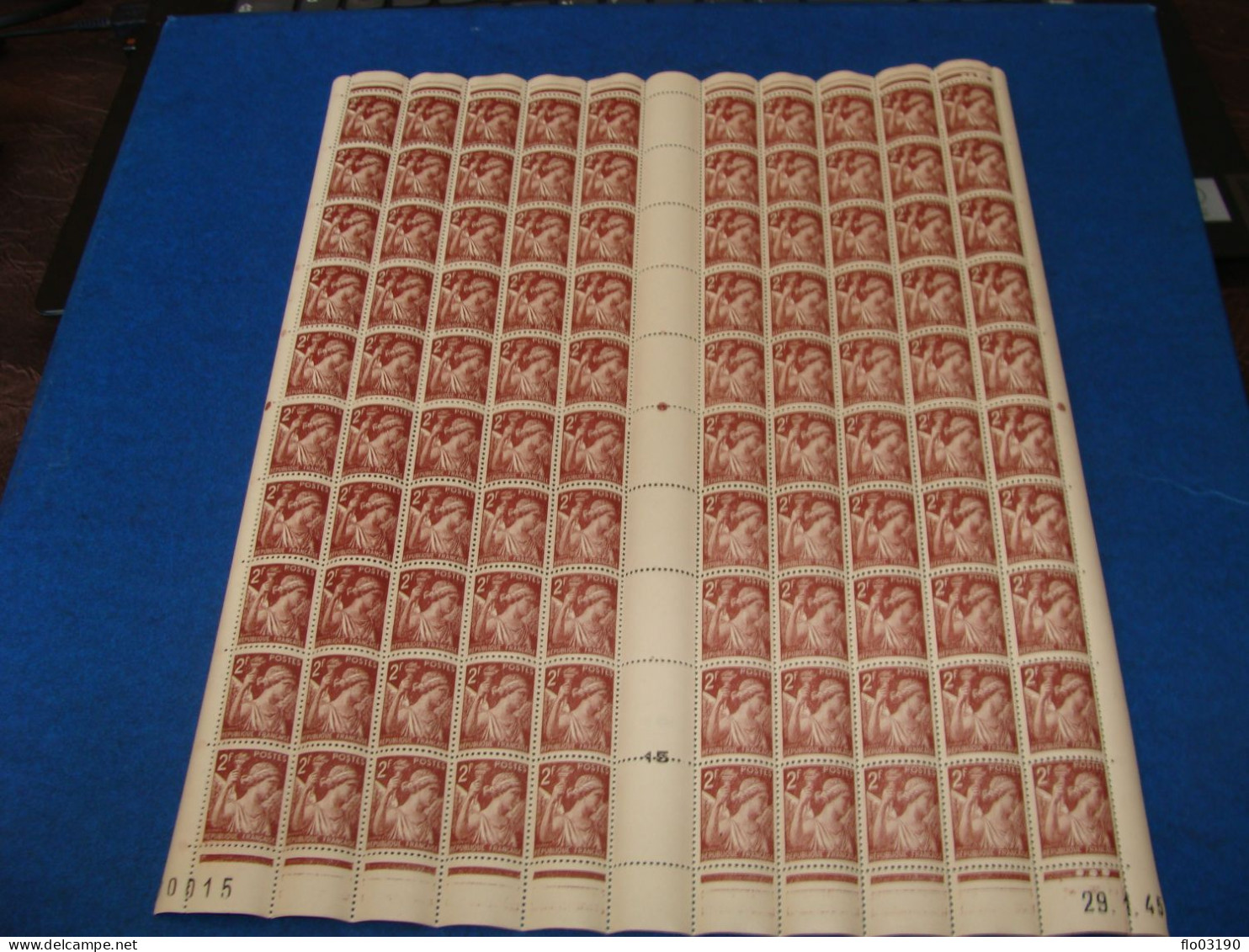 N° 653 En Feuille  De  100 Timbres Entières Neuves - Volledige Vellen