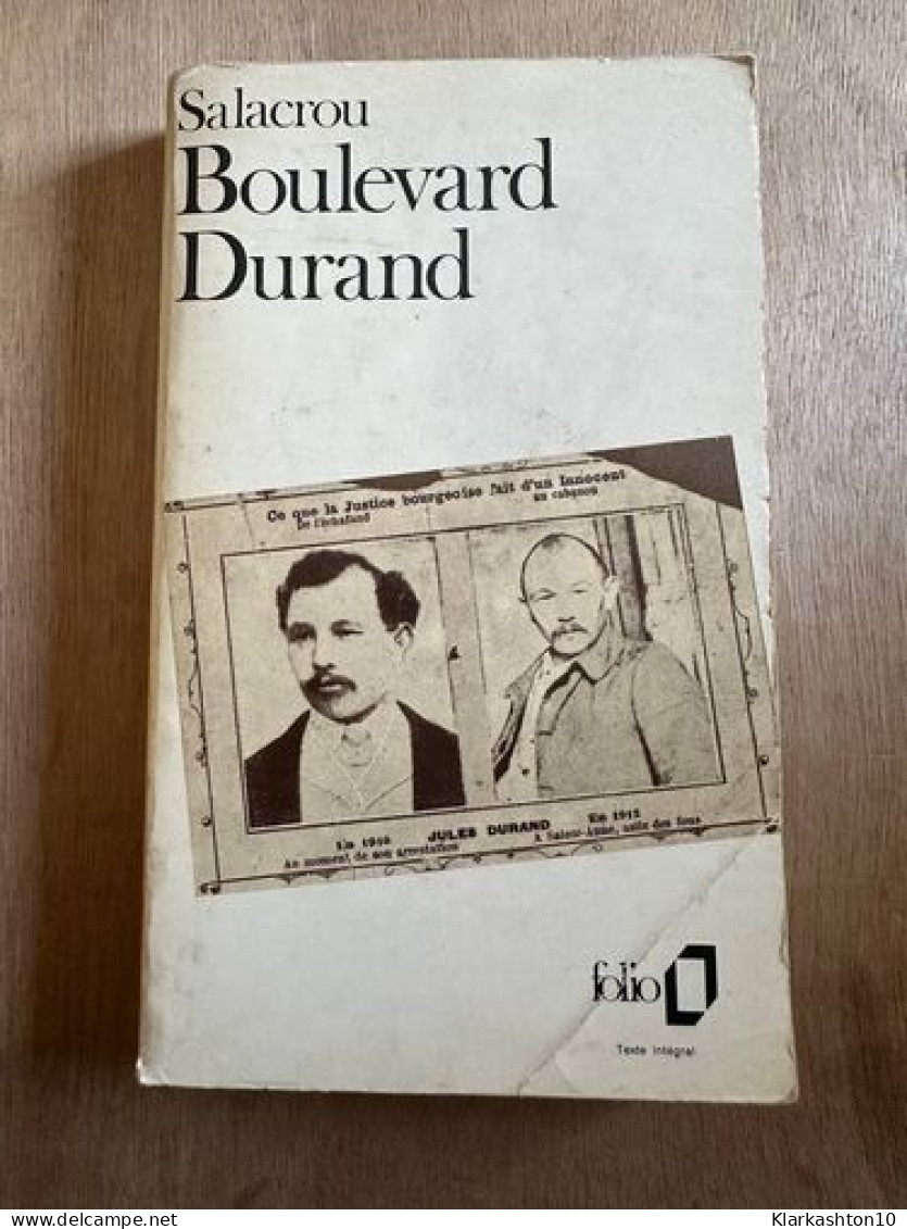 Boulevard Durand - Other & Unclassified
