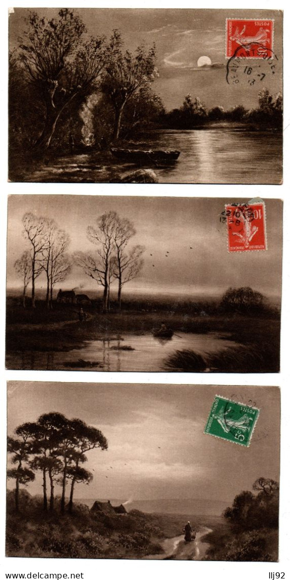 3 CPA LEPROGRAVURE Représentant Des Paysages - Altri & Non Classificati