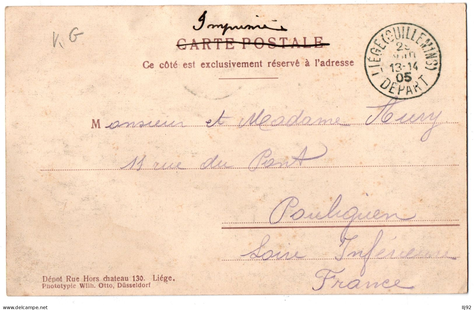 CPA Belgique - 62. Exposition Universelle De Liège 1905 - Liège