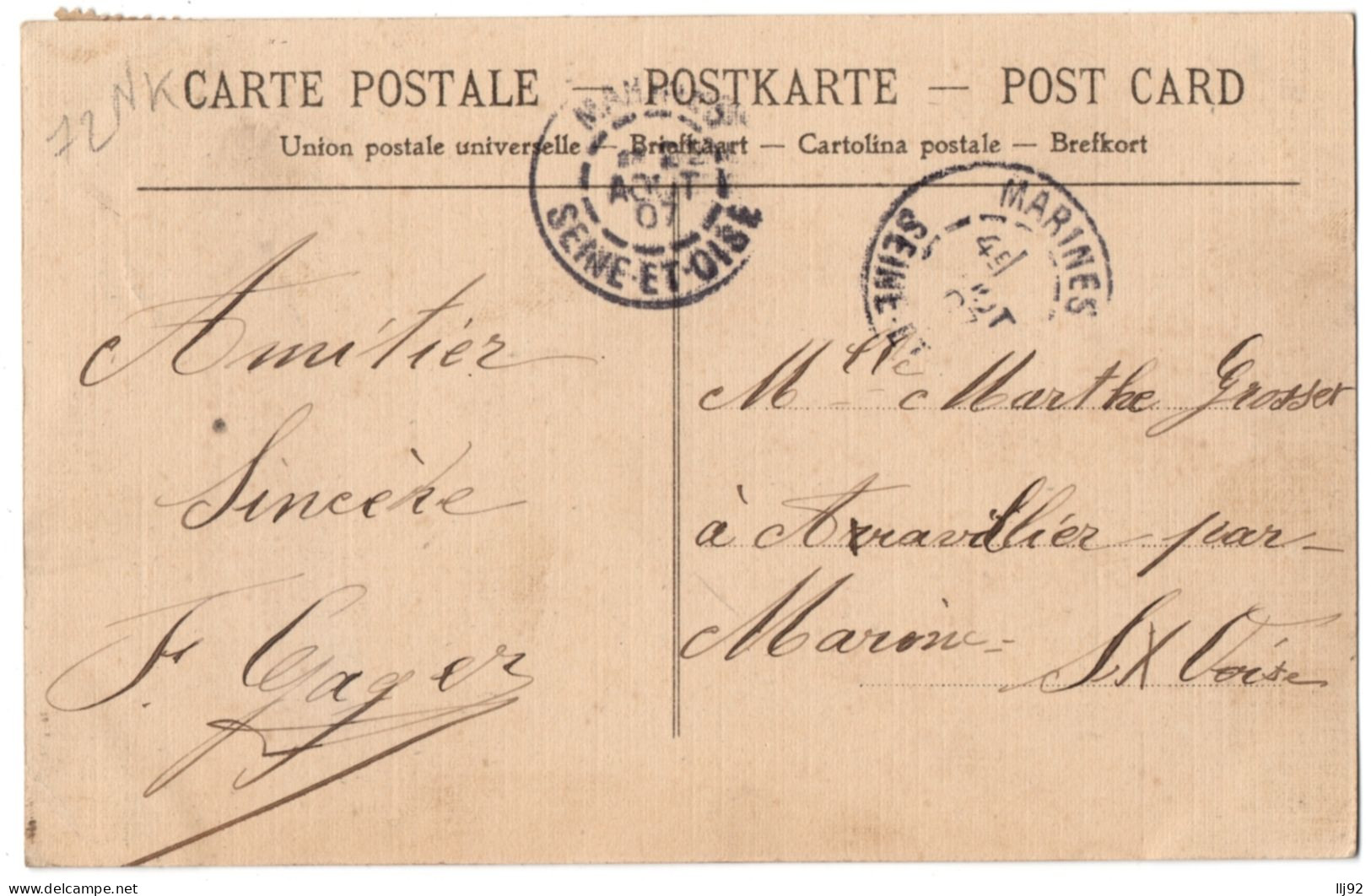 CPA 72 - FRESNAY SUR SARTHE (Sarthe) - Bourg Neuf (carte Tramée, Lavandière) - Other & Unclassified