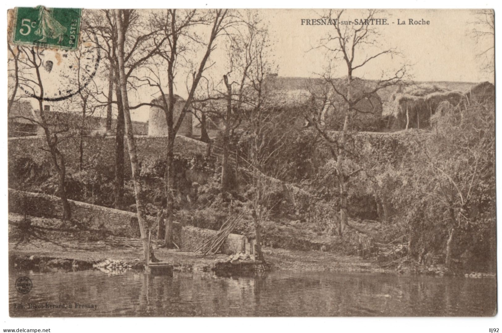 CPA 72 - FRESNAY SUR SARTHE (Sarthe) - La Roche - Other & Unclassified