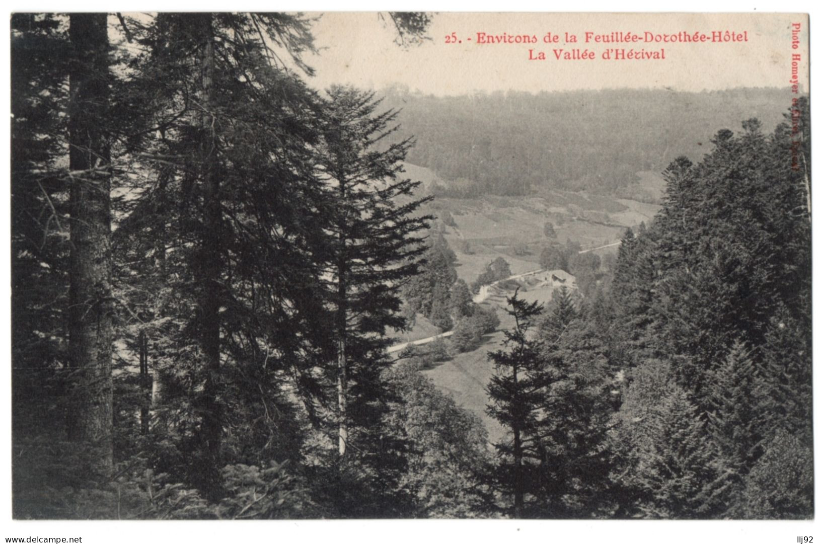 CPA 88 - FEUILLEE-DOROTHEE-HOTEL (Vosges) - 25. La Vallée D'Hérival - Other & Unclassified