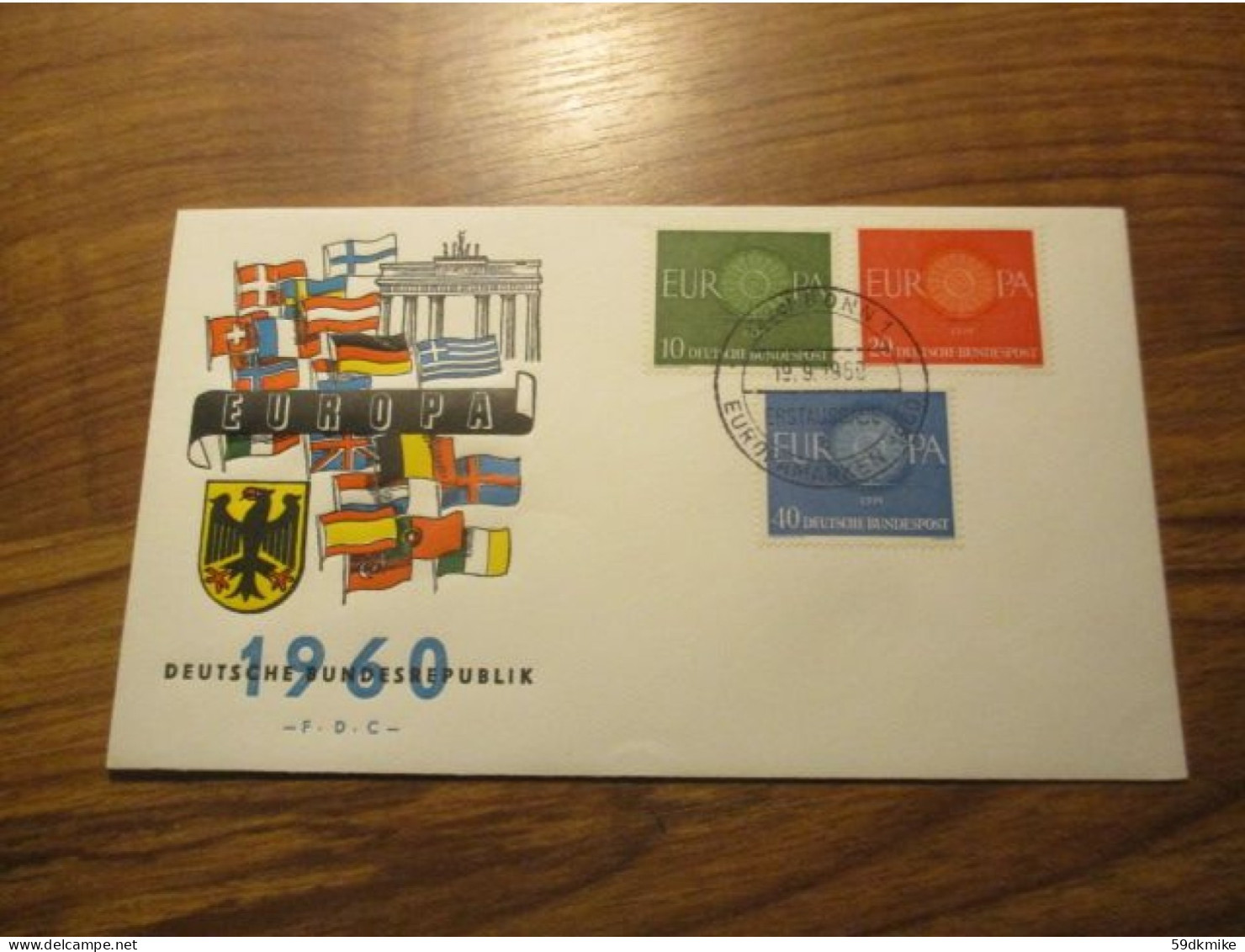 FDC - 1er Jour - Allemagne- 1960 - Europa - 1948-1960