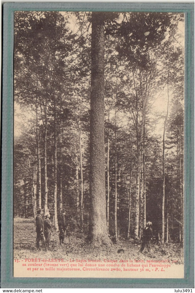 CPA (26) FORÊT-de-LENTE - Thème: ARBRE - Aspect Du Sapin Bronzé Dans Les Années 20 - Sonstige & Ohne Zuordnung