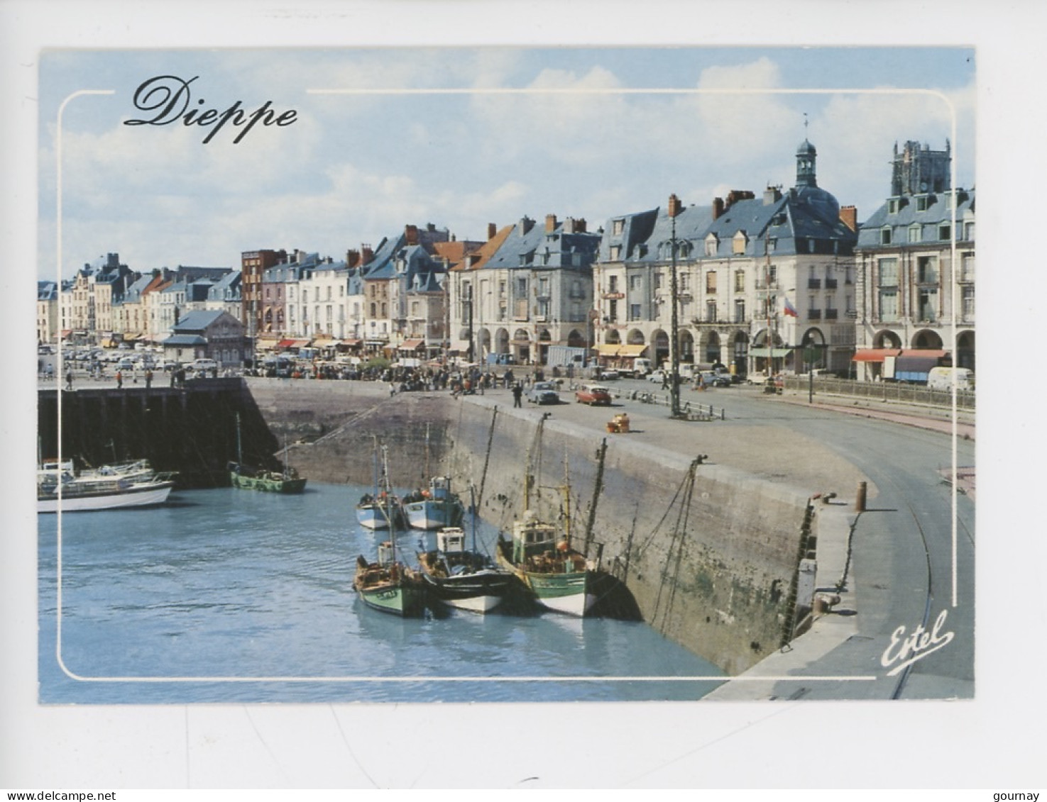 Dieppe - Les Arcades Et Le Quai Duquesne - D Estel - Dieppe