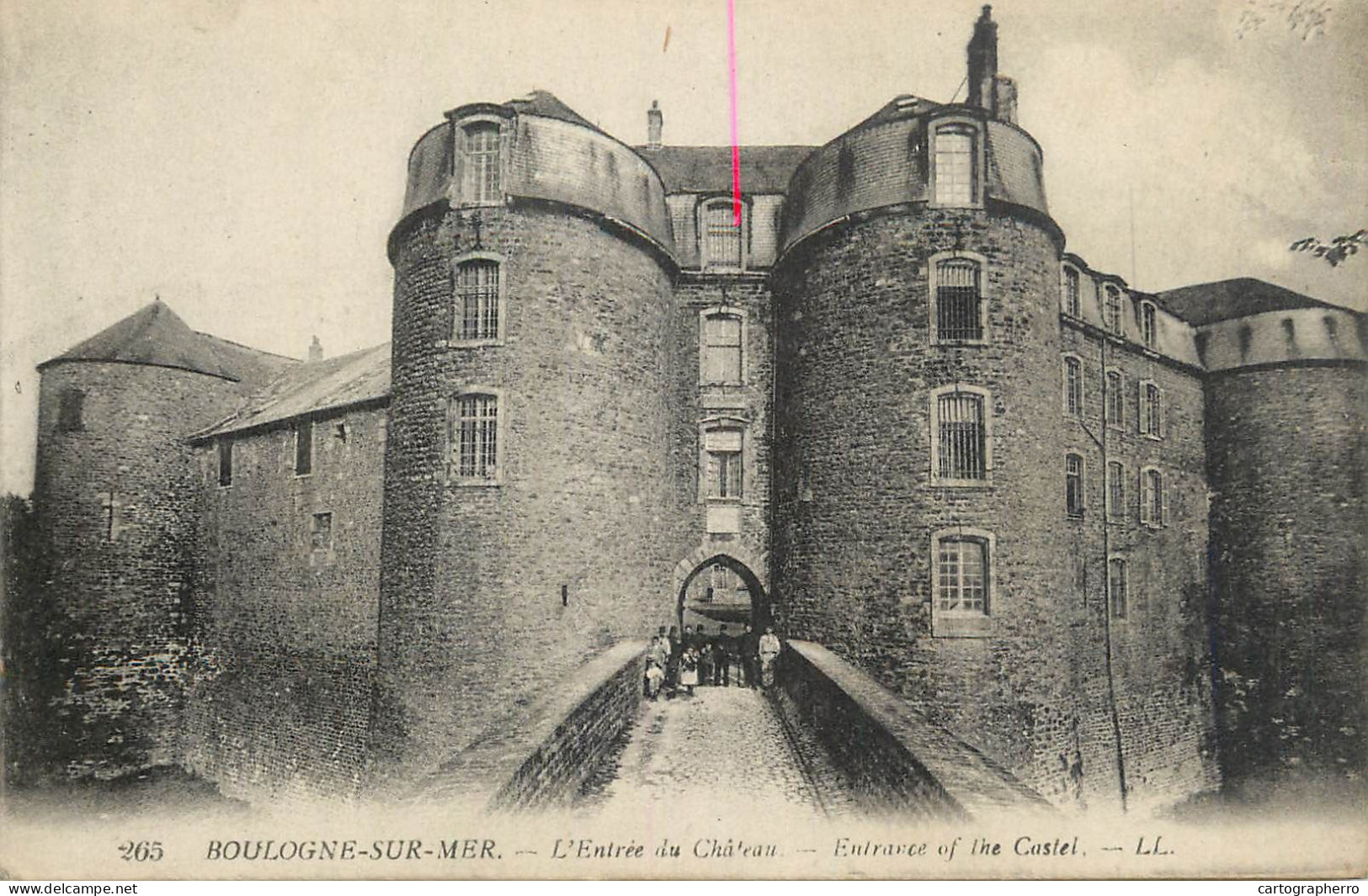 CPA France Boulogne Sur Mer Chateau - Autres & Non Classés