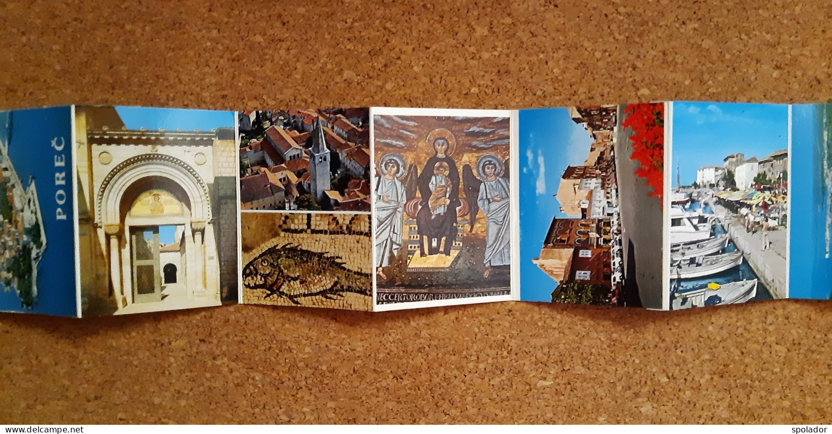 Miniature View Album Of Postcards-POREČ-Yugoslavia-Book Of Postcards-Lot Of 12 Pcs-Postcard Booklet-unused - Jugoslavia