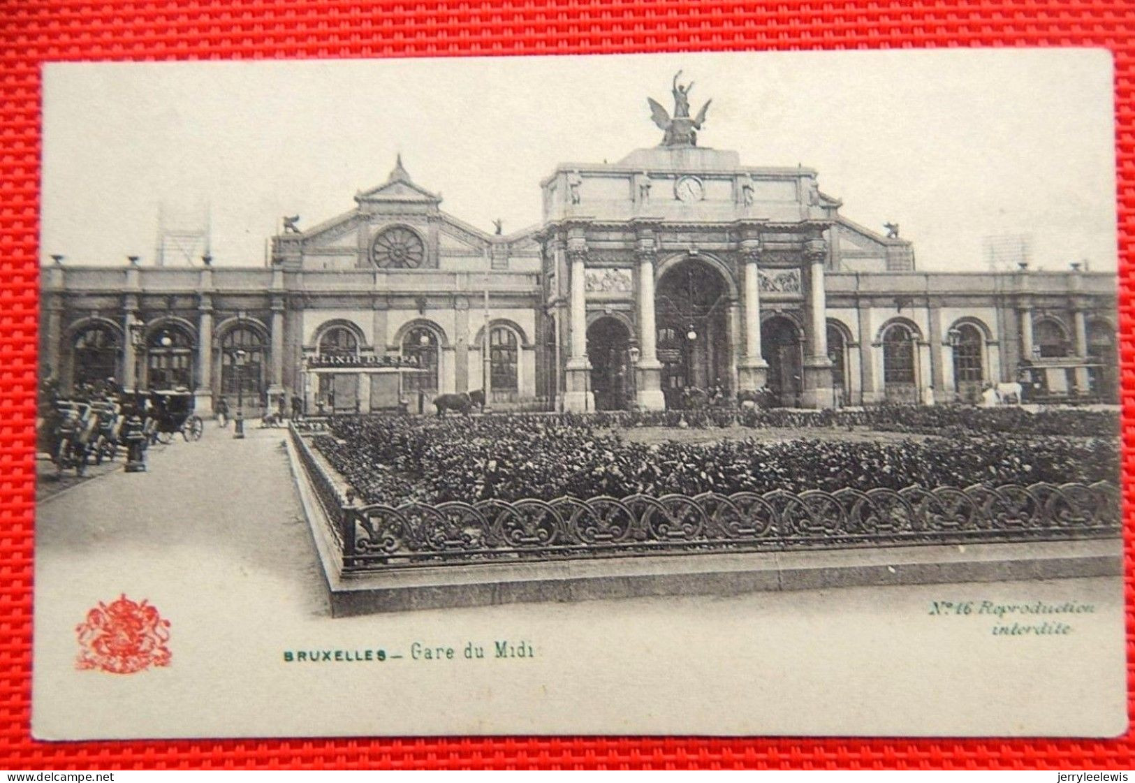 BRUSSEL - BRUXELLES - 3 CARTES , 3 POSTKAARTEN : La Gare Du Midi -  Zuidstation - Ferrovie, Stazioni