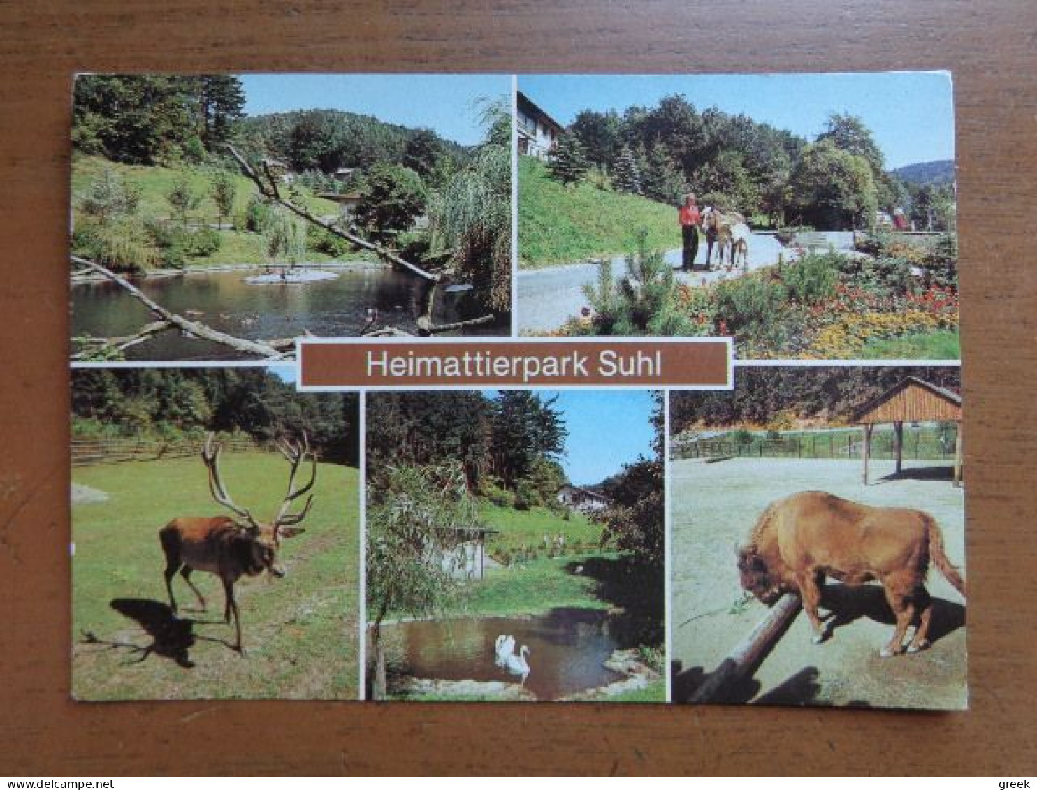 Zoo, Dierenpark, Tierpark / Heimattierpark Suhl -> Written - Andere & Zonder Classificatie