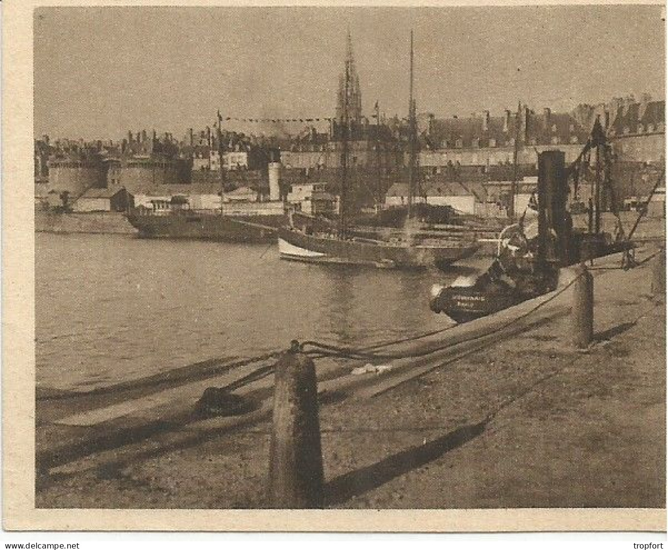 Image Chromo  RESEAU DE L ETAT  SAINT-MALO    Enfants Mer Plage - Otros & Sin Clasificación