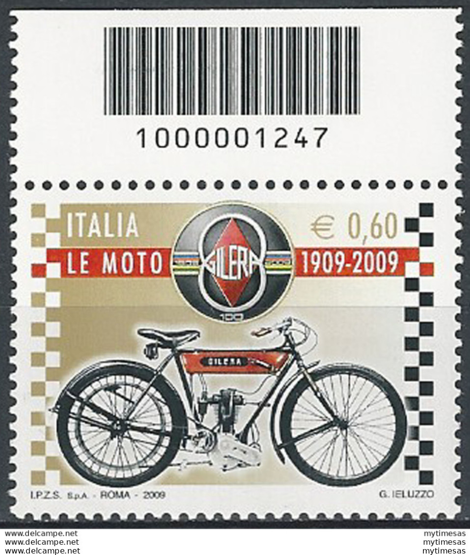 2009 Italia Gilera Codice A Barre MNH Unificato N. 3146cb - Otros & Sin Clasificación