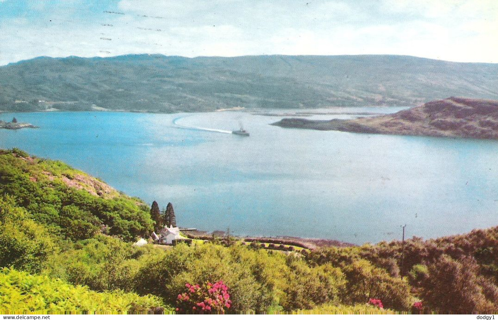 THE KYLES OF BUTE, SCOTLAND. Circa 1977 USED POSTCARD My6 - Bute