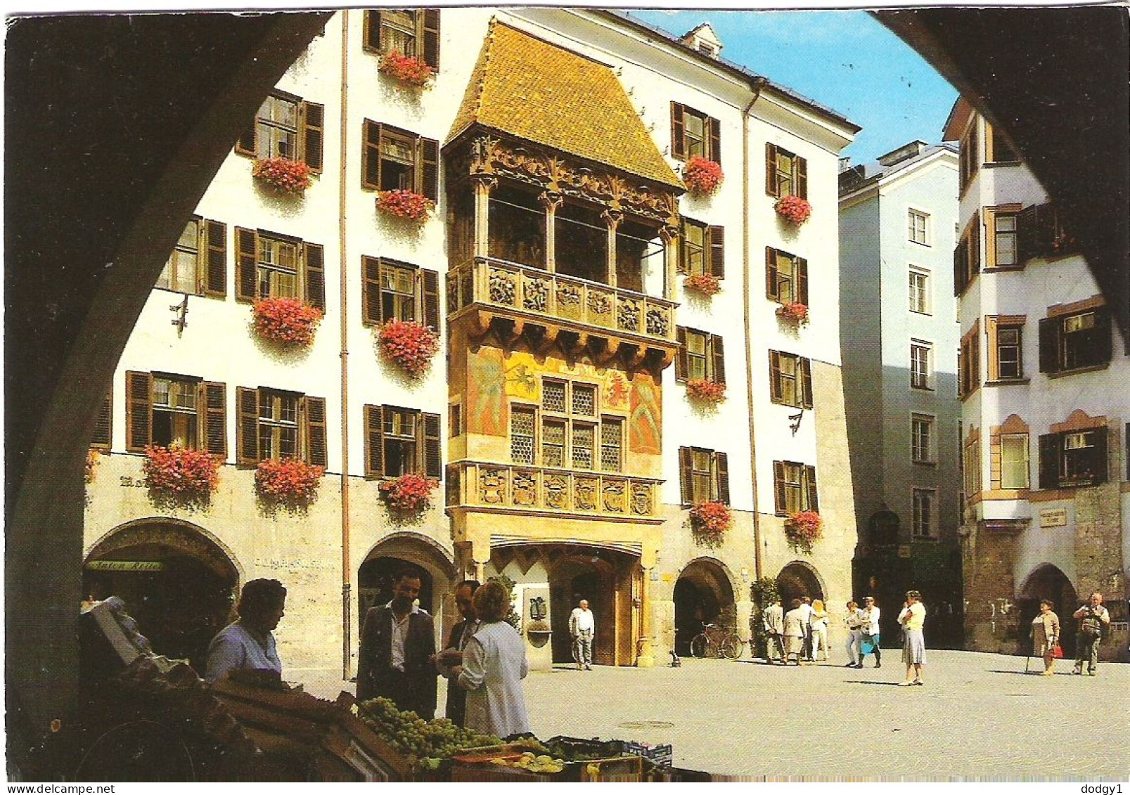 THE GOLDERN ROOK, INNSBRUCK, TIROL, AUSTRIA. USED POSTCARD My6 - Innsbruck