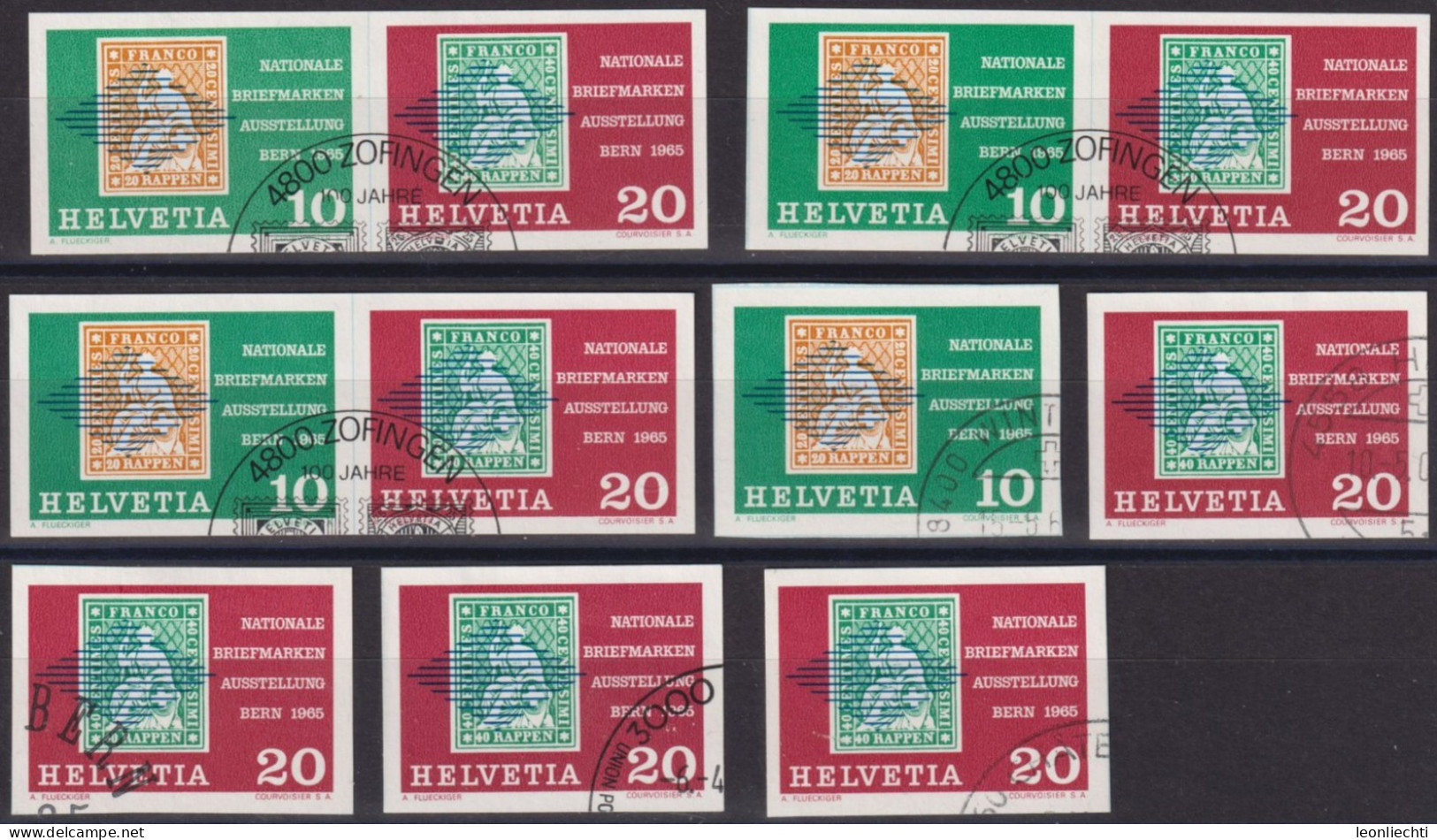 1965 Aus Naba Block ⵙ Zum: W41+W42, Mi: 812+813, - Used Stamps