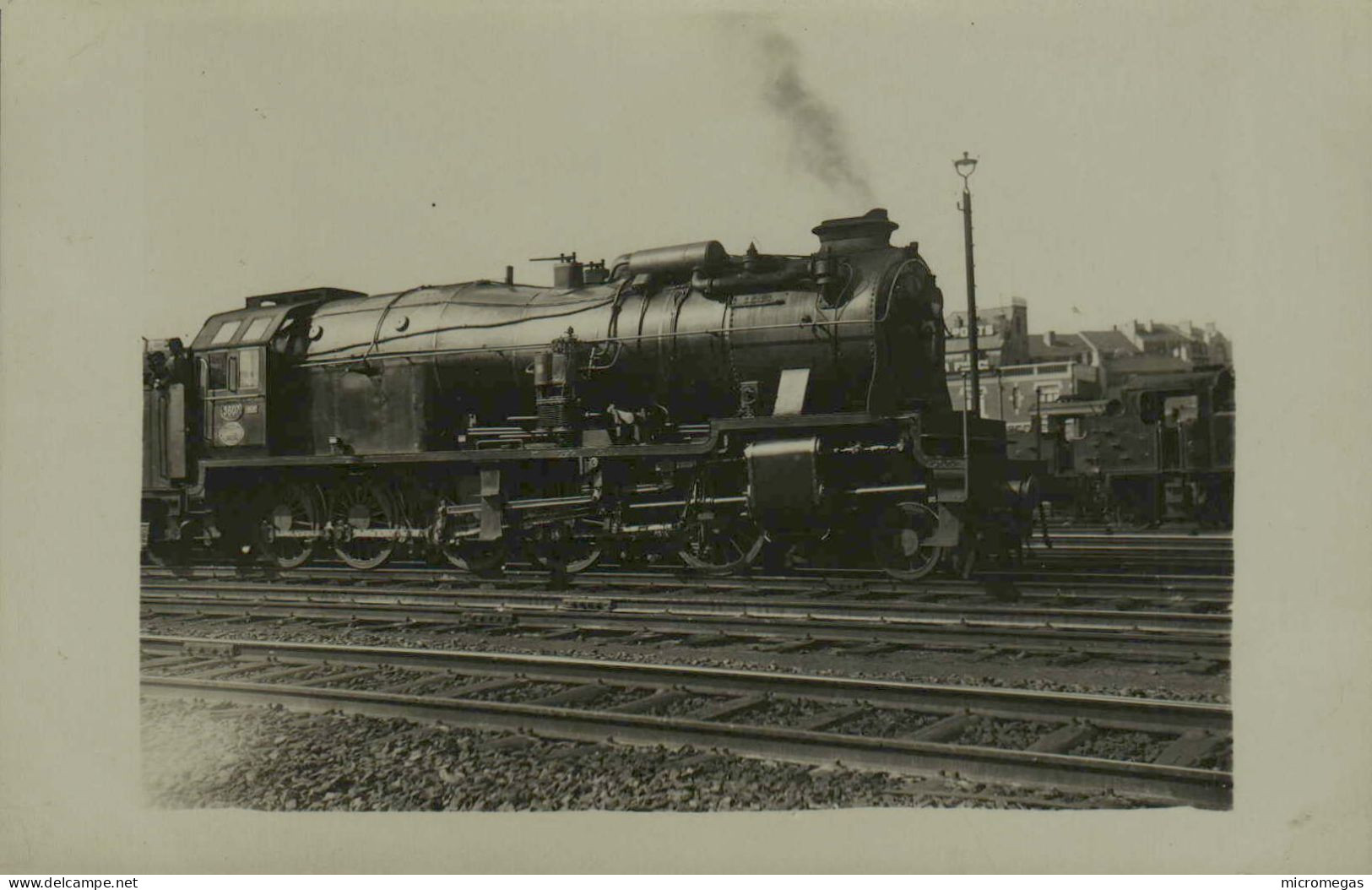 Locomotive 3507 - Cliché Jacques H. Renaud - Treinen