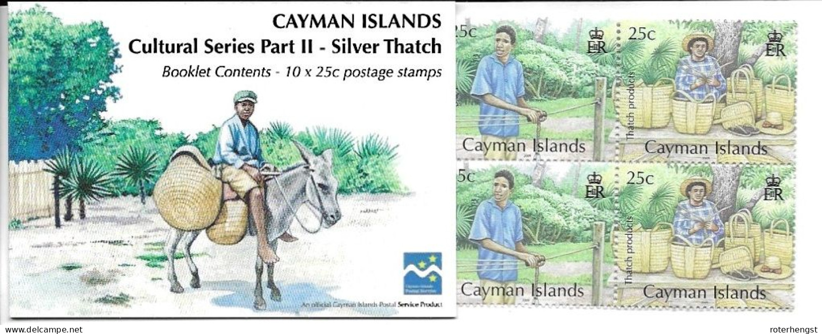 Cayman Islands Booklet Mnh ** 2009 Silver Thatch - Caimán (Islas)