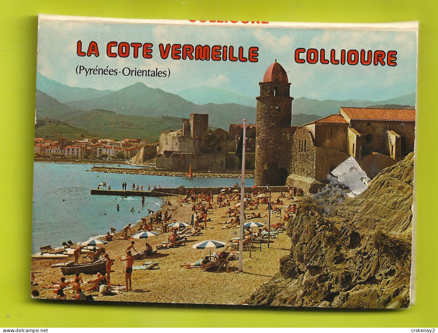 66 COLLIOURE Dépliant De 10 Vues 10.5 X 7.5 VOIR 2 Scans - Collioure