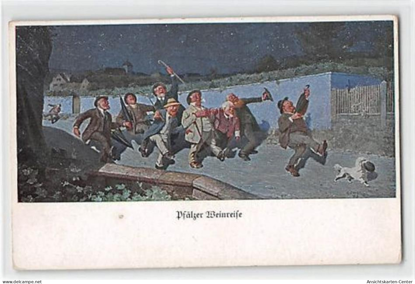 39123008 - Kuenstlerkarte Von Maler Gustav Ernst. Pfaelzer Weinreife Ungelaufen  Leicht Fleckig, Leichte Abschuerfungen - Loreley