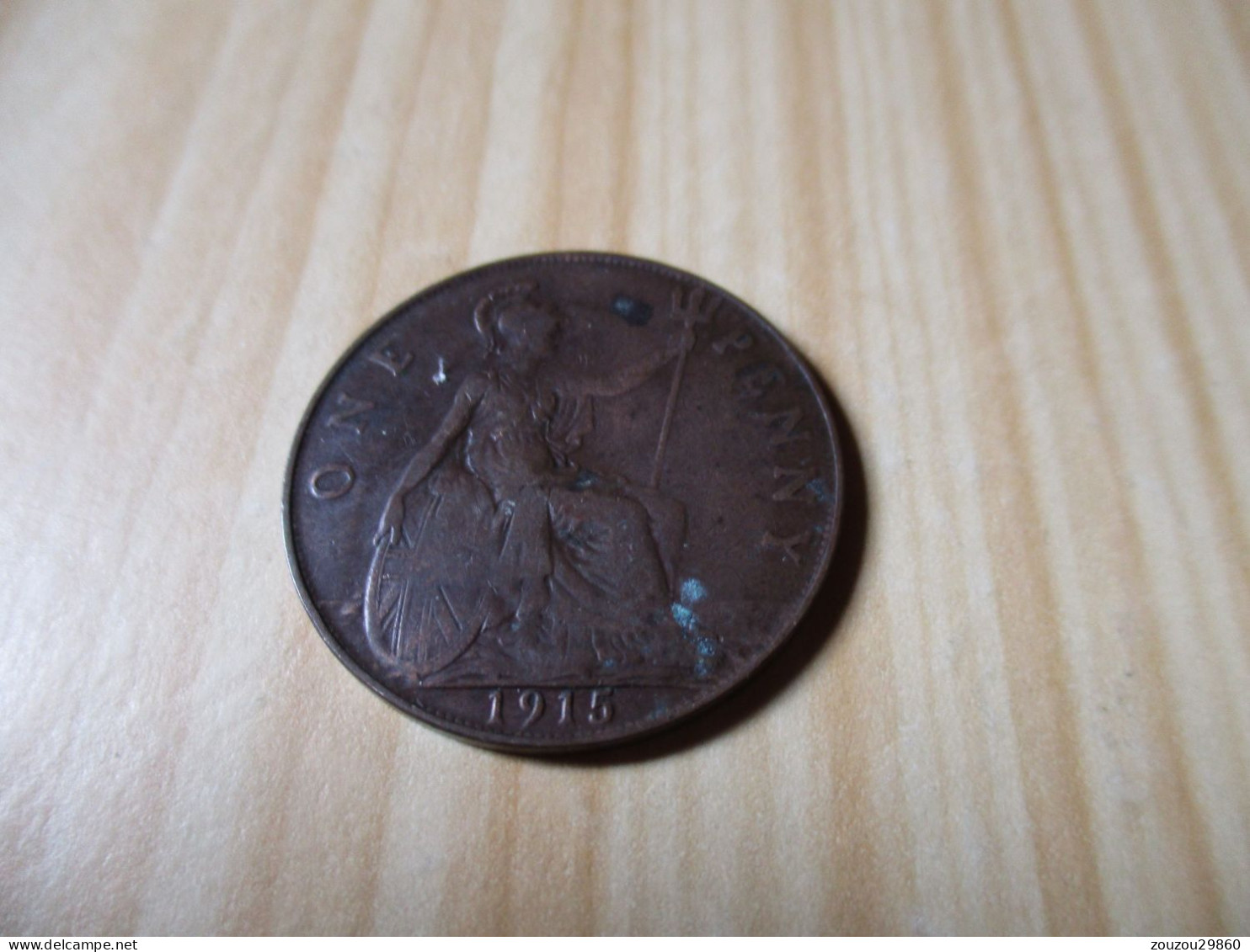 Grande-Bretagne - One Penny George V 1915.N°1033. - D. 1 Penny
