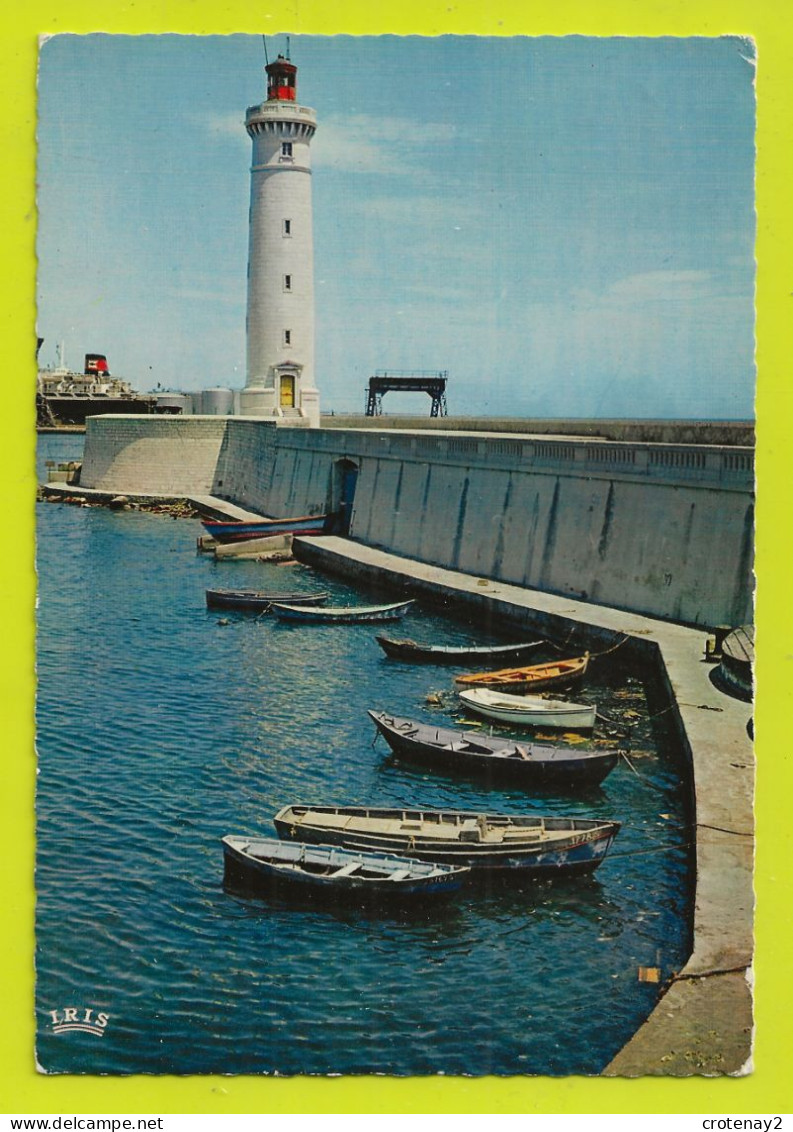 34 SETE N°32 Le Phare Barques Jetée Cheminée De Bateau Paquebot Ou Cargo VOIR DOS Et Flamme Festival De La Mer En 1963 - Sete (Cette)