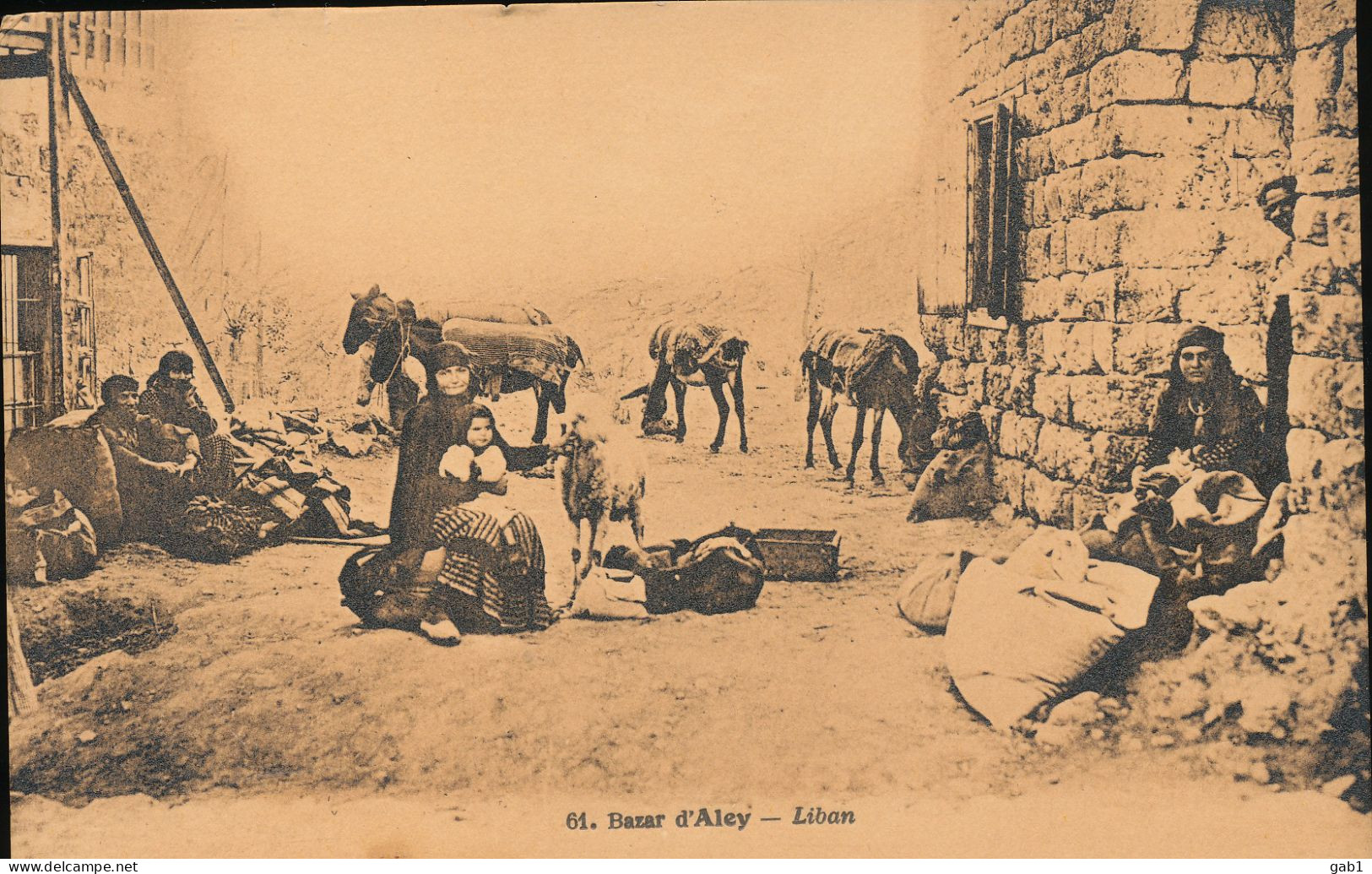 Liban --- Bazar D'Aley - Líbano