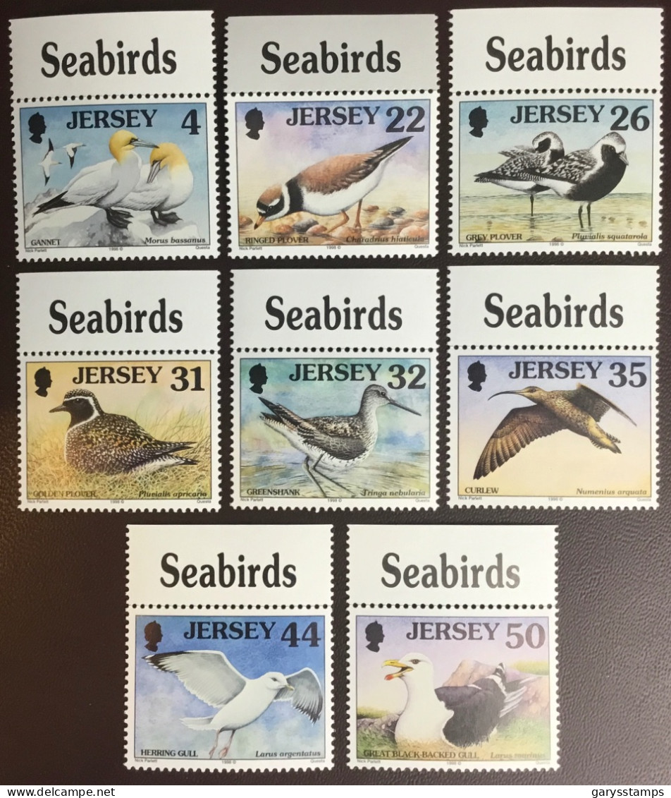 Jersey 1998 Seabirds Birds 2nd Issue MNH - Otros & Sin Clasificación