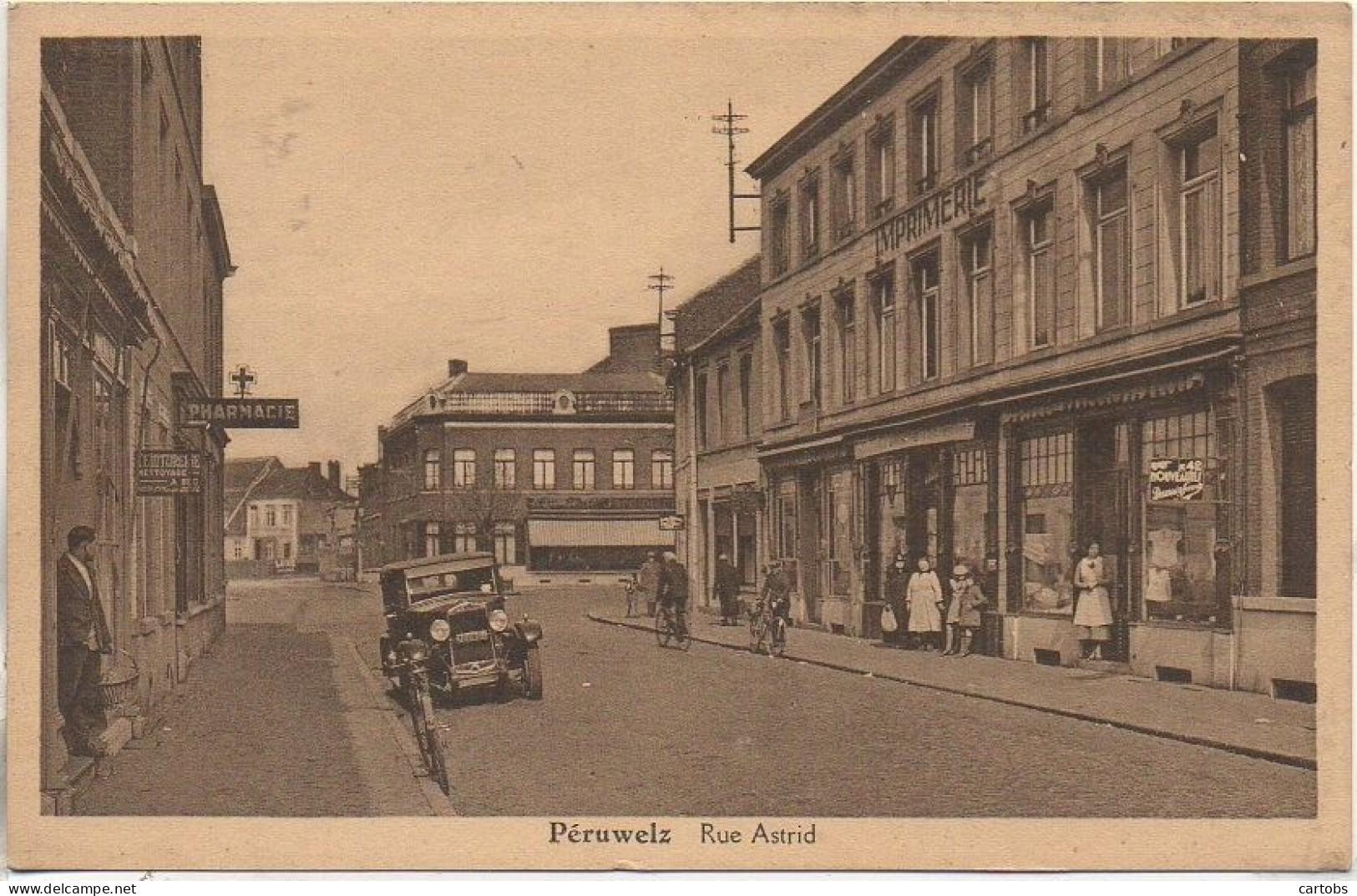 Belgique  PERUWELZ  Rue Astrid - Peruwelz
