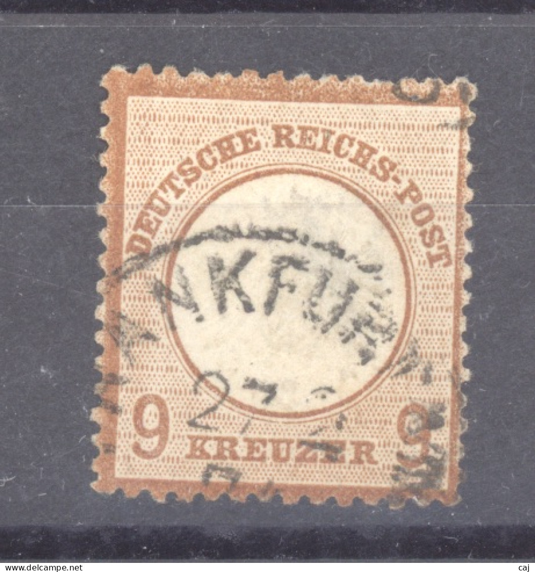 Allemagne  -  Reich  :  Mi  27  (o) - Used Stamps