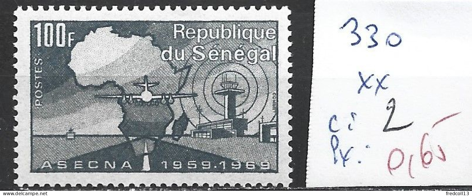 SENEGAL 330 ** Côte 2 € - Sénégal (1960-...)