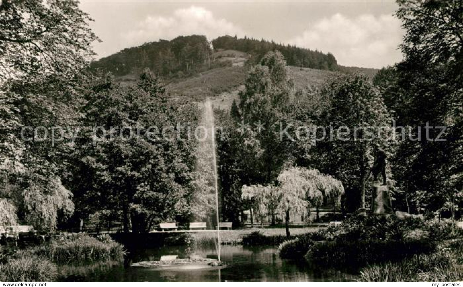 73031544 Bad Lauterberg Wissmann Denkmal Park Fontaene Bad Lauterberg - Bad Lauterberg