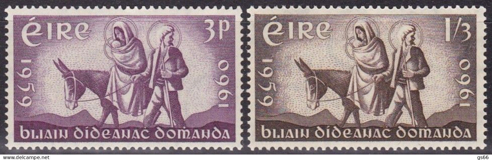 Irland, 1960, 144/45, MNH **,  Weltflüchtlingsjahr 1959/1960 - Unused Stamps
