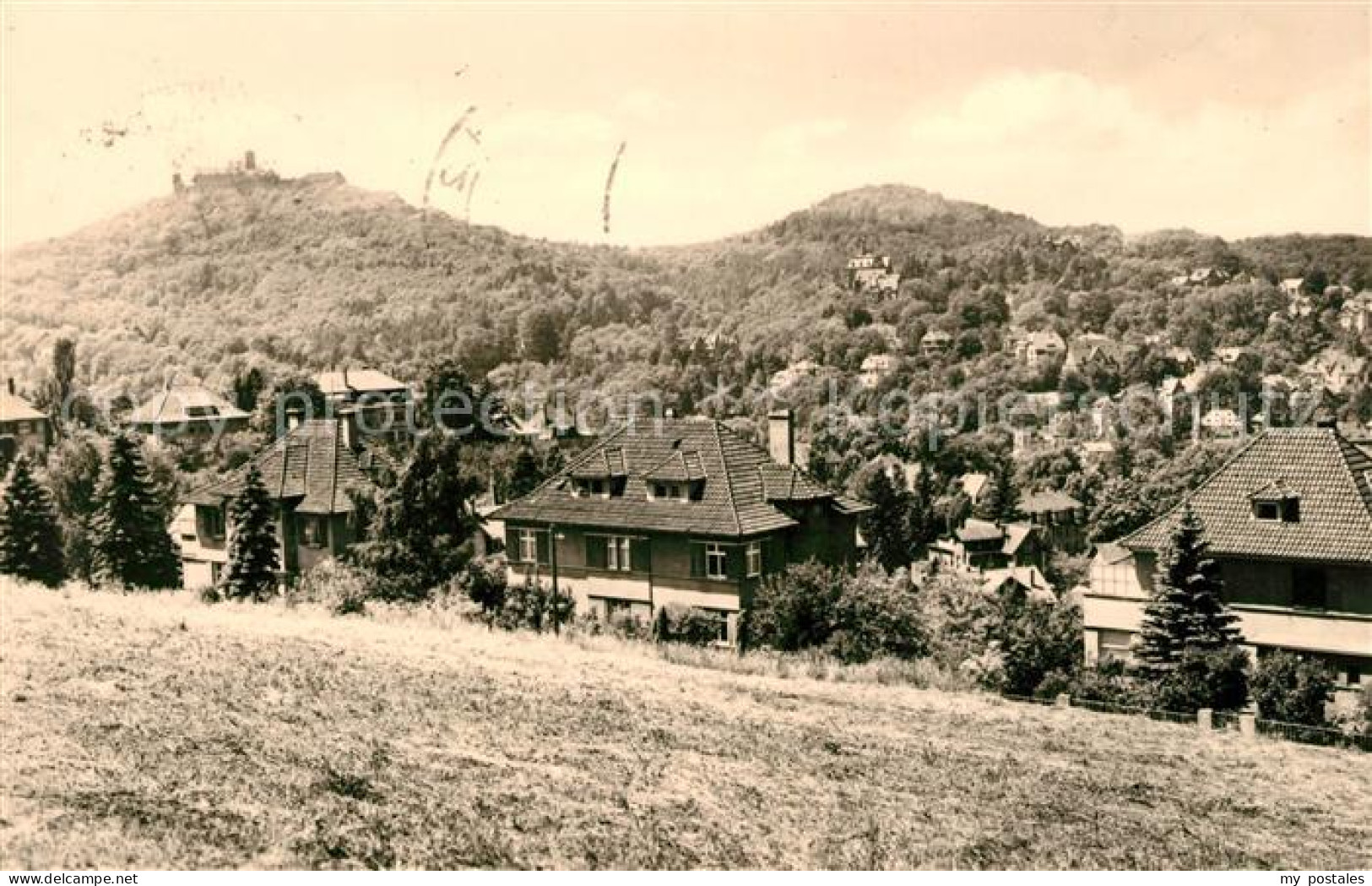 73031509 Eisenach Thueringen Ortsblick Mit Wartburg Eisenach Thueringen - Eisenach