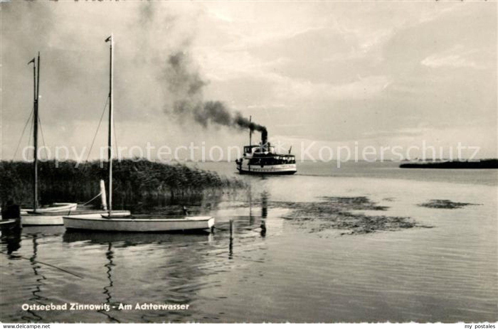 73031498 Zinnowitz Ostseebad Am Achterwasser Ozeandampfer Zinnowitz Ostseebad - Zinnowitz