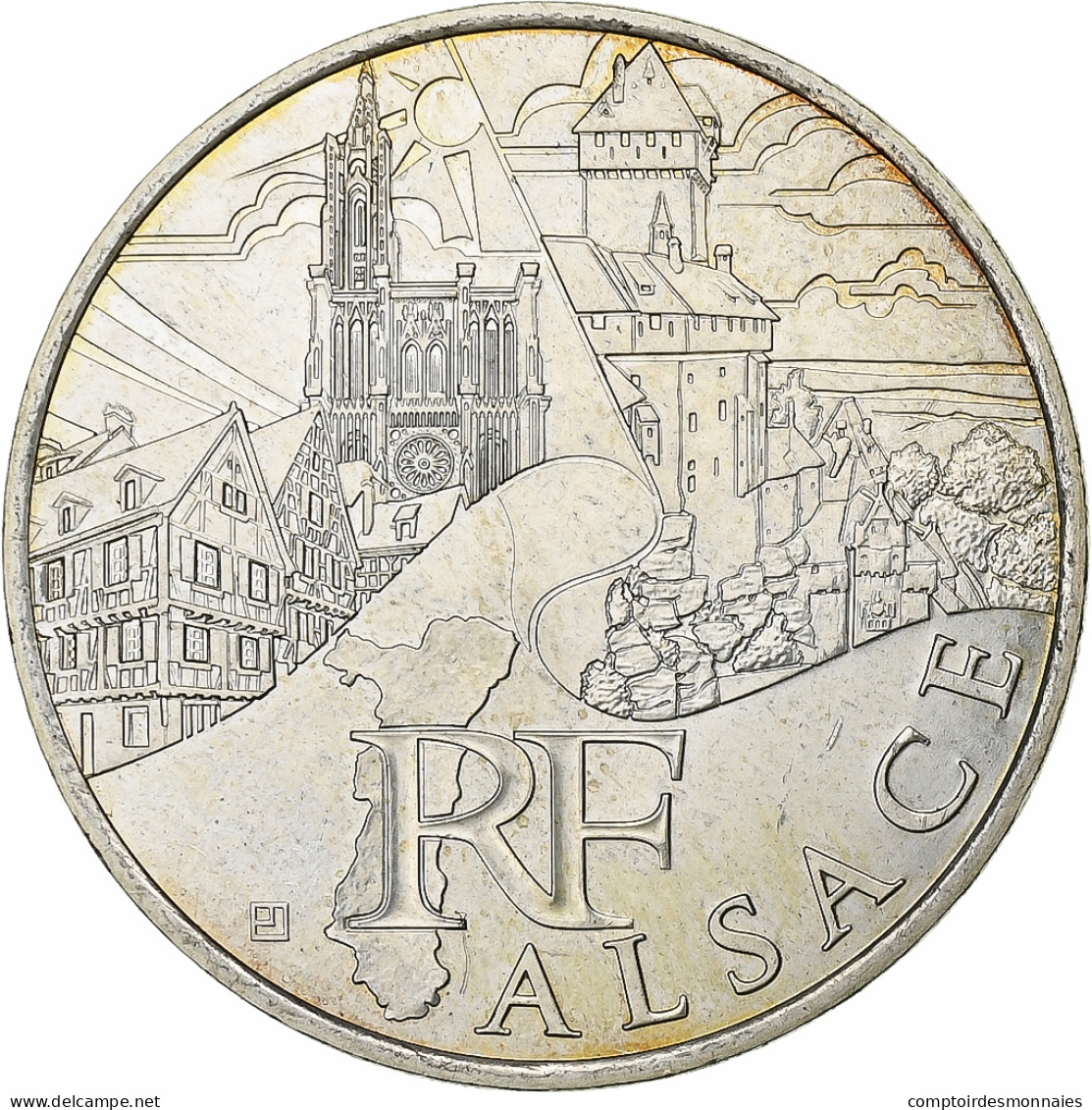 France, 10 Euro, 2011, Paris, Argent, SPL, KM:1734 - Francia