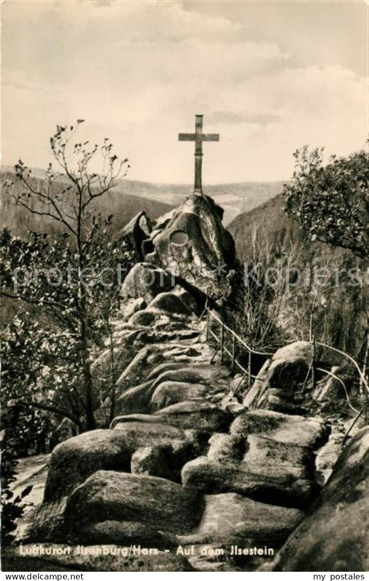 73031481 Ilsenburg Harz Gipfelkreuz Auf Dem Ilsestein Ilsenburg Harz - Ilsenburg