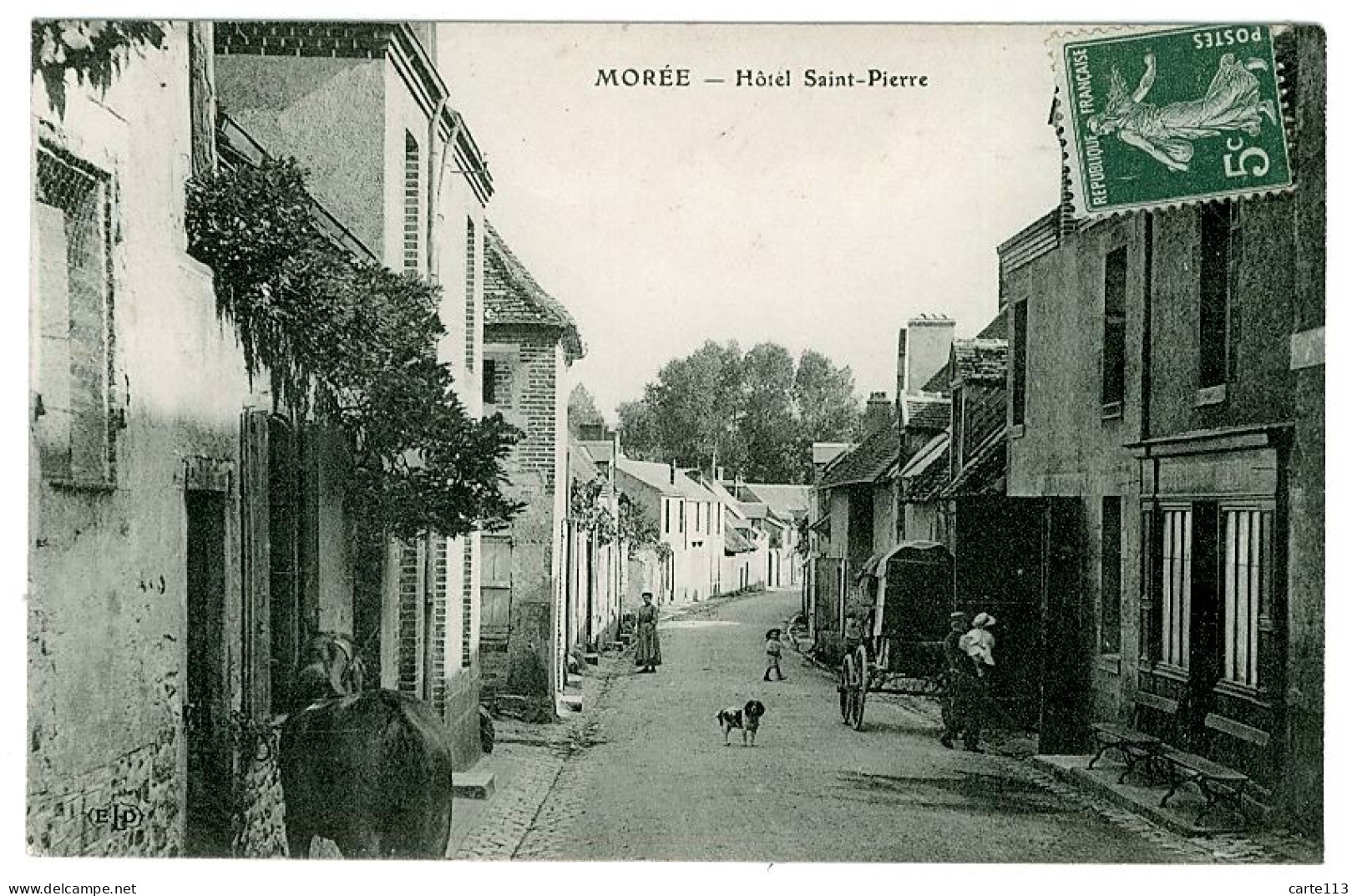 41 - B3760CPA - MOREE - Hotel Saint Pierre - Très Bon état - LOIR-ET-CHER - Moree