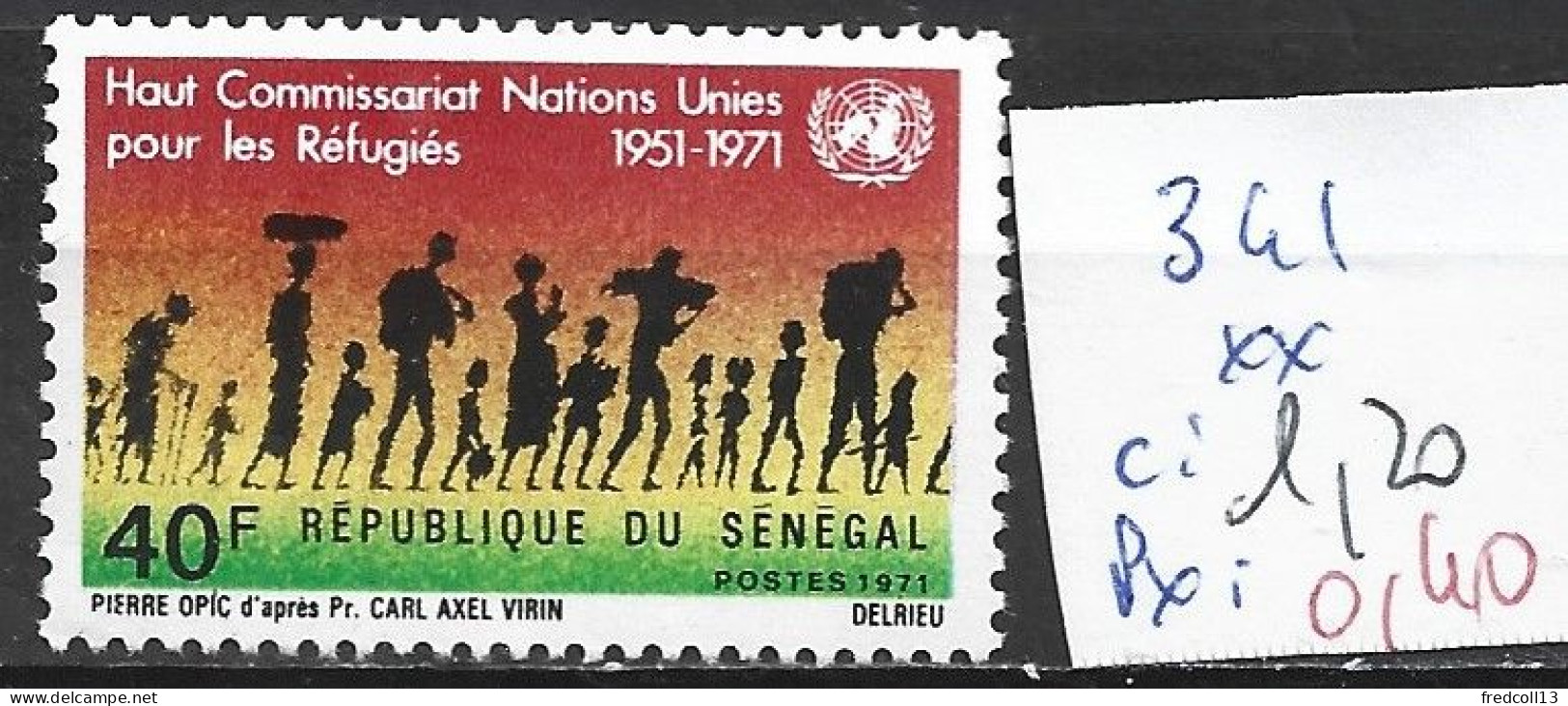 SENEGAL 341 ** Côte 1.20 € - Sénégal (1960-...)