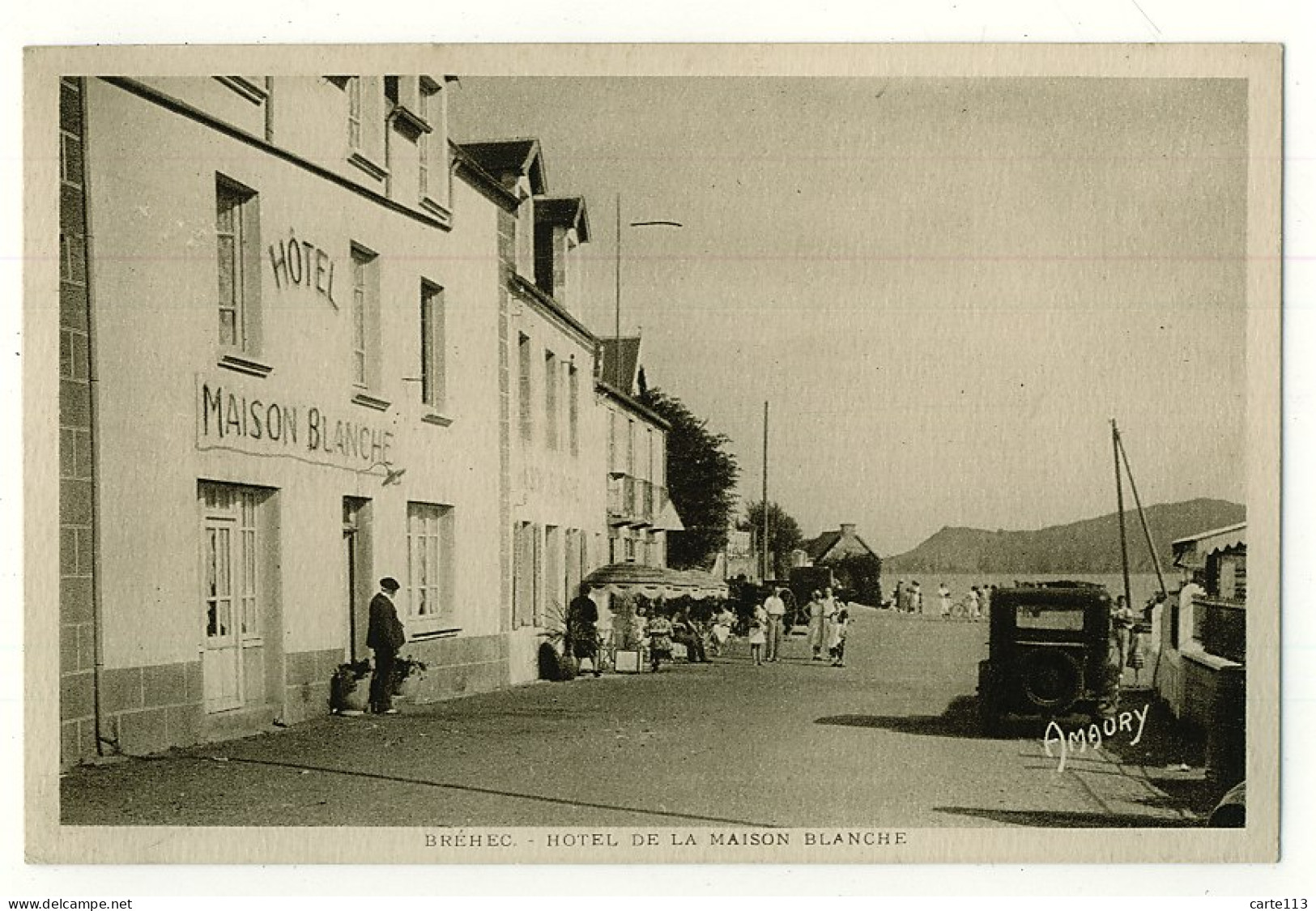 22 - B7028CPA - BREHEC - Hotel De La Maison Blanche - Parfait état - COTES-D'ARMOR - Sonstige & Ohne Zuordnung