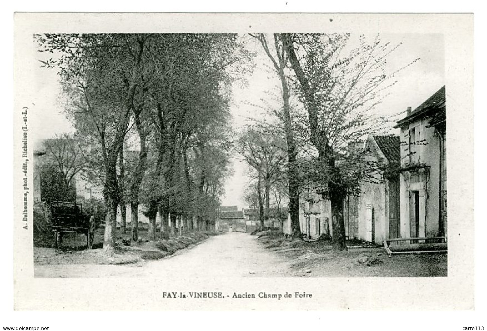 37 - B4169CPA - FAY LA VINEUSE - Ancien Champ De Foire - Parfait état - INDRE-ET-LOIRE - Autres & Non Classés